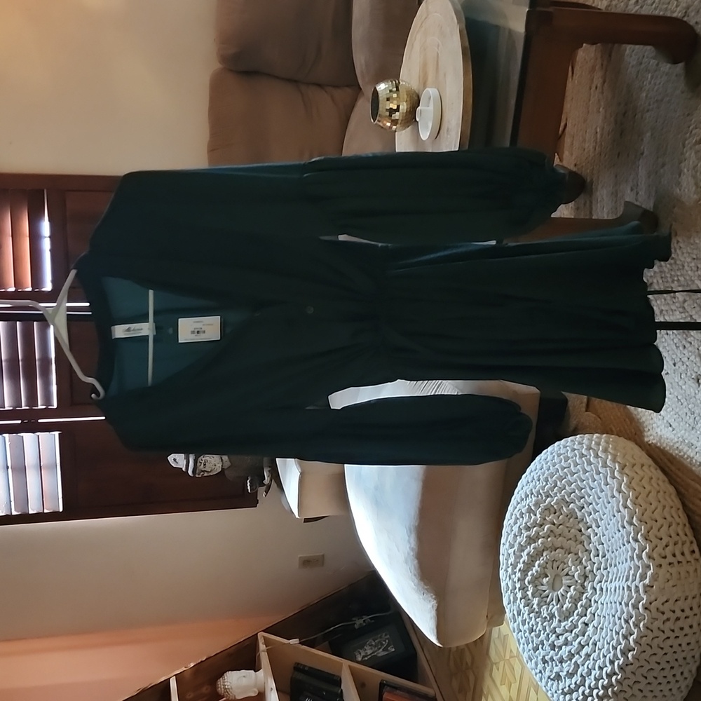Jewelry green dress